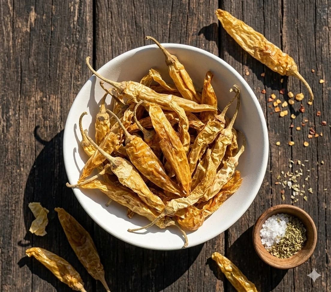 Traditional fryums from Marvin Ruchulu