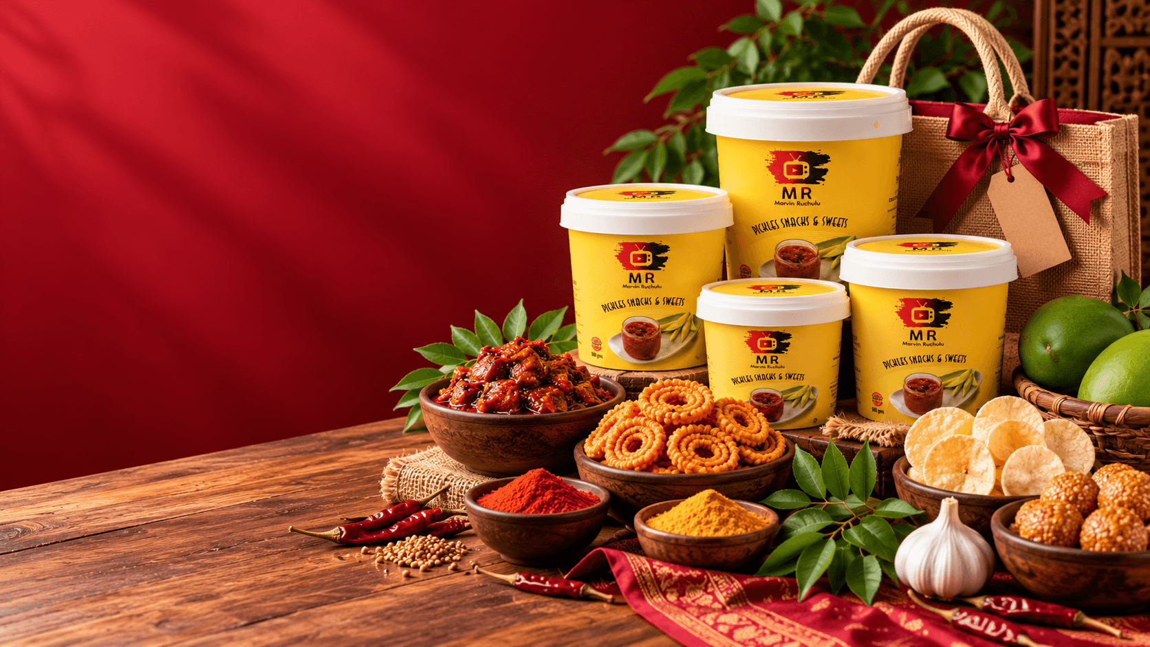 Marvin Ruchulu traditional food combo collection