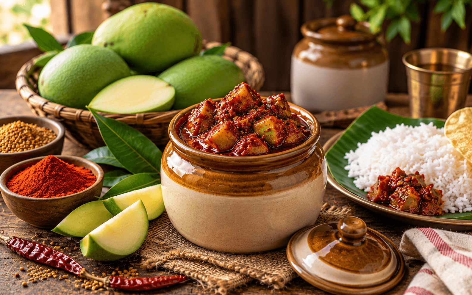 How to Enjoy Telangana Mango Pickle with Everyday Meals